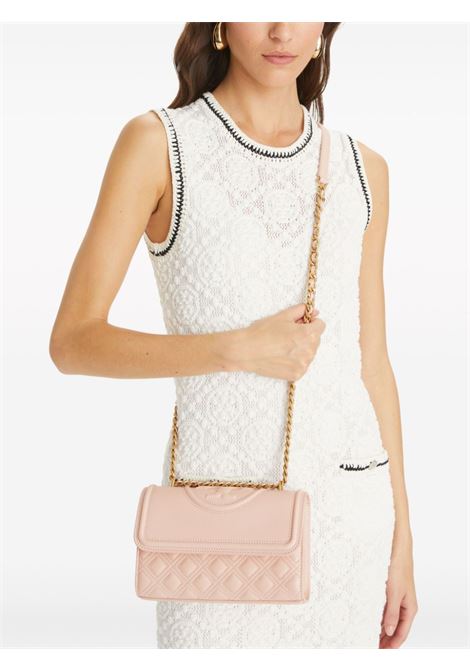 Borsa a spalla Fleming in beige Tory Burch - donna TORY BURCH | 158435650